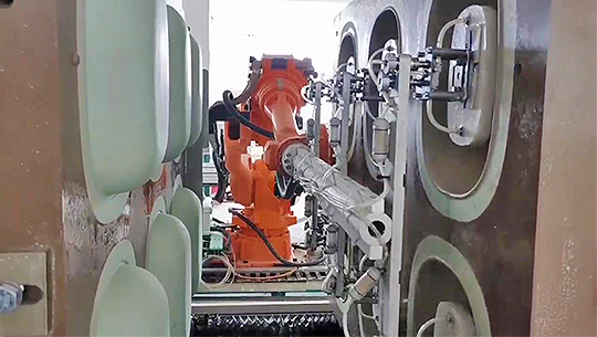 陶瓷智能高壓注漿生產線